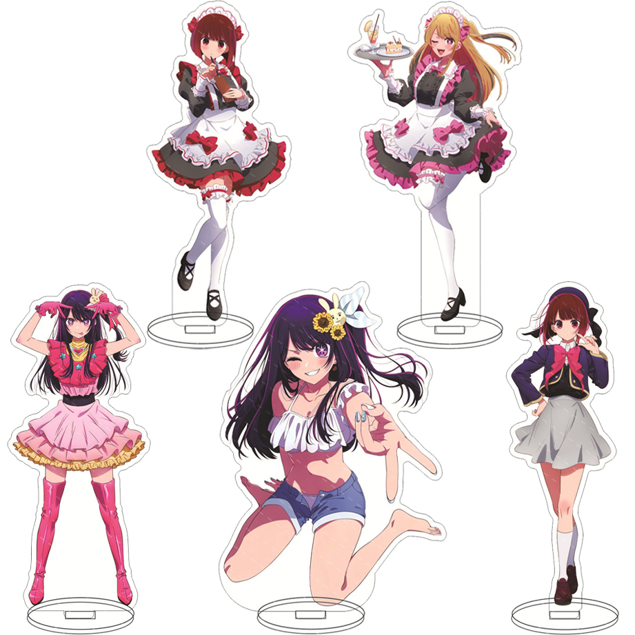 Anime Merchandise Accessories - 16CMアニメフィギュア オシノコ ホシノアイ ホシノルビィ アリマカナ MEM