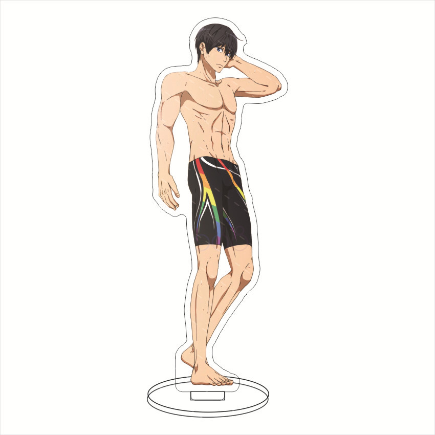 16CMアニメアクリルフィギュア無料！ 七瀬はるか 松岡凛  - Anime Merchandise Accessories のレビューと価格