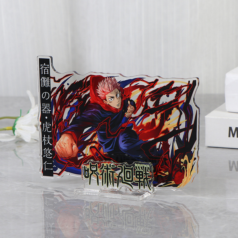 アニメ「呪術廻戦」グッズ 五条悟 アクリル製卓上スタンドフィ - Anime Merchandise Figures のレビューと価格