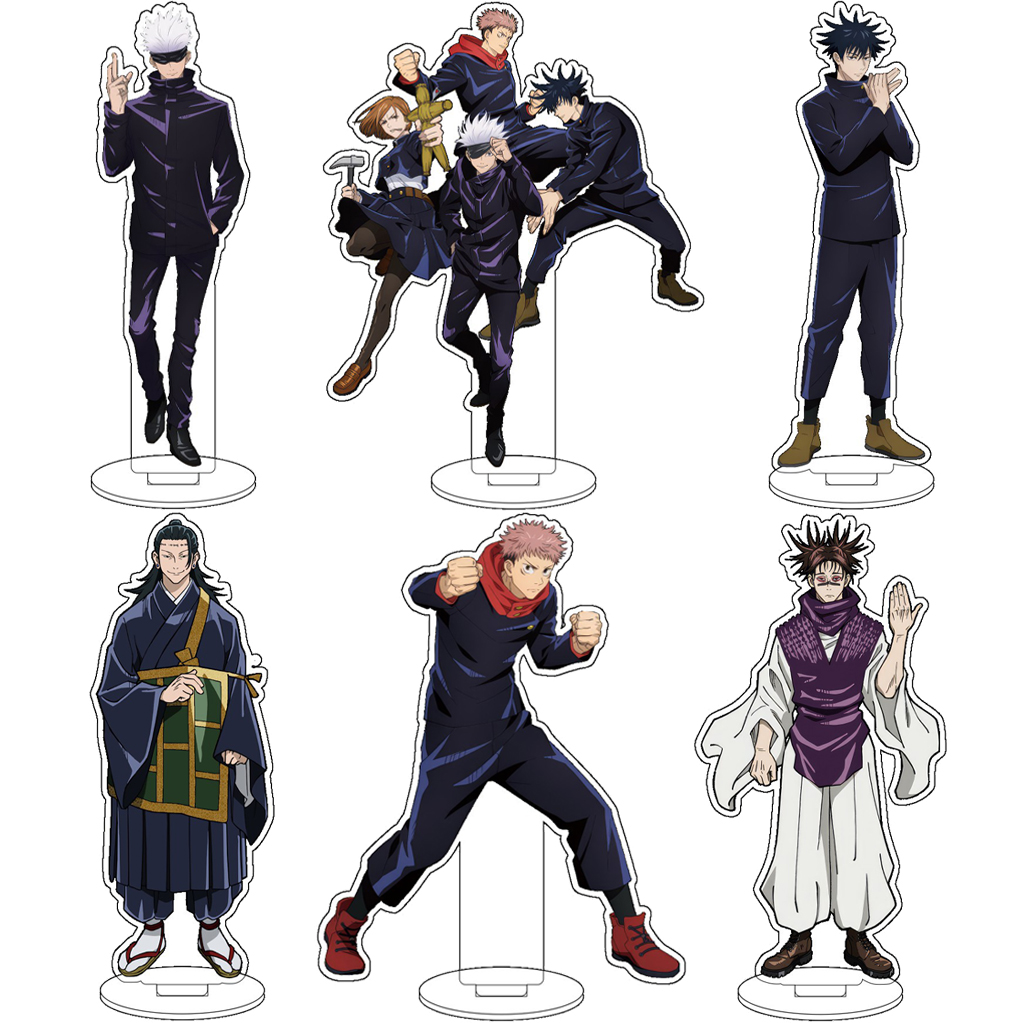 16 センチメートルアニメ呪術廻戦五条悟いたどりいゆうじ伏黒 - Anime Merchandise Accessories のレビューと価格